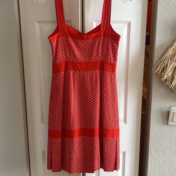 Tory Burch Strappy Summer Dress Sz. 4 - Picture 4 of 8
